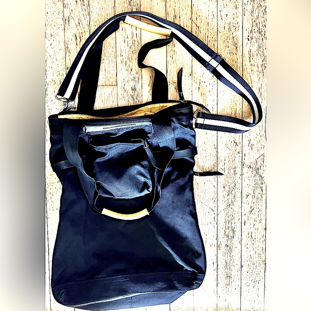 Vintage United Colors Bennington Expandable Tote/Shoulder Bag Pre Owned